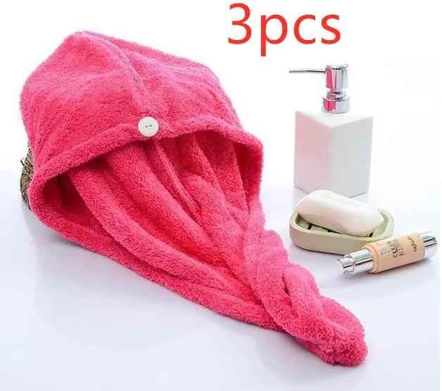 Women's Hair Dryer Cap - Quick Drying Absorbent Towel for Effortless Hair Care