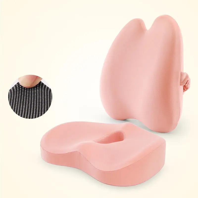 Comfortable Car Waist and Back Cushion - Ergonomic Support - AllvueCo