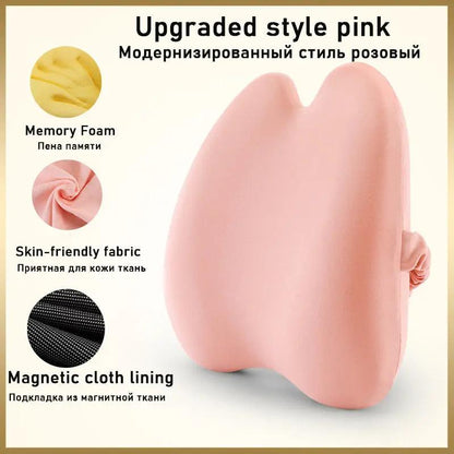 Comfortable Car Waist and Back Cushion - Ergonomic Support - AllvueCo