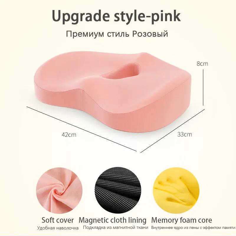 Comfortable Car Waist and Back Cushion - Ergonomic Support - AllvueCo