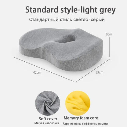 Comfortable Car Waist and Back Cushion - Ergonomic Support - AllvueCo