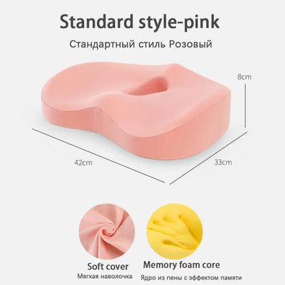 Comfortable Car Waist and Back Cushion - Ergonomic Support - AllvueCo