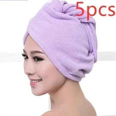 Women's Hair Dryer Cap - Quick Drying Absorbent Towel for Effortless Hair Care