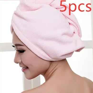 Women's Hair Dryer Cap - Quick Drying Absorbent Towel for Effortless Hair Care