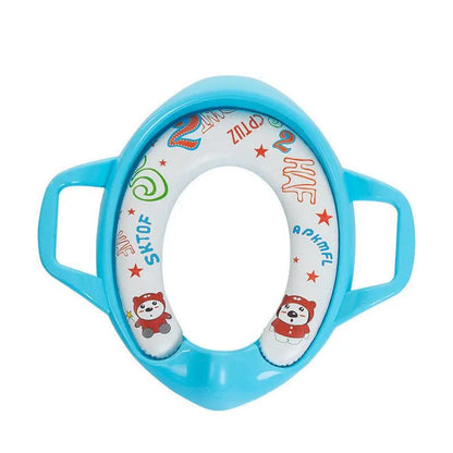 Toilet Seat Adorable Baby Seat Toilet Seat Soft Cushion Assist Toilet | Electronic Learning Toys - AllvueCo