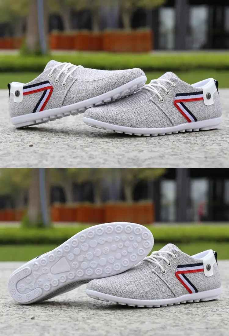 Men's Canvas Sports Shoes, Soft-soled Leisure Sneakers, Old Beijing Style
