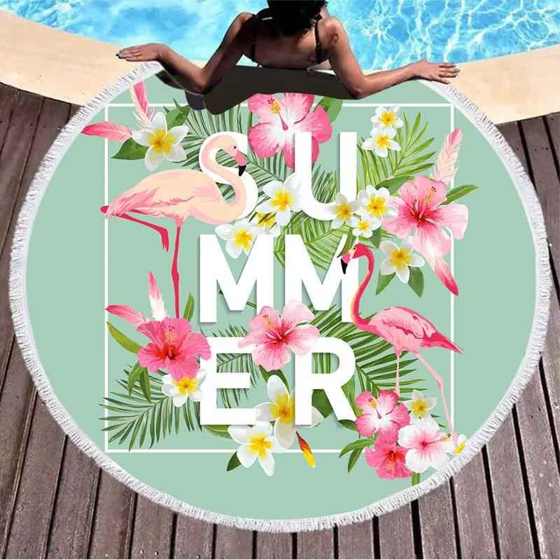 Round Beach Towel - Stylish and Functional Design