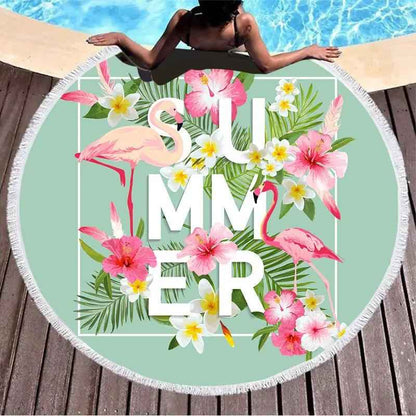 Round Beach Towel - Stylish and Functional Design
