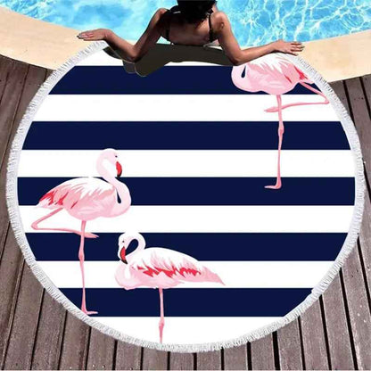 Round Beach Towel - Stylish and Functional Design