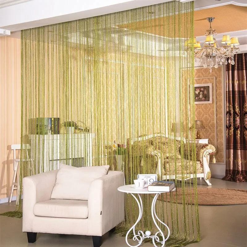 Partition Hanging Dilver Thread Curtain  - Stylish Window Screen - AllvueCo