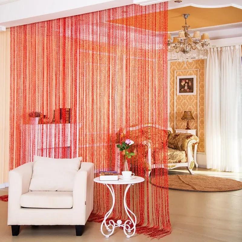 Partition Hanging Dilver Thread Curtain  - Stylish Window Screen - AllvueCo
