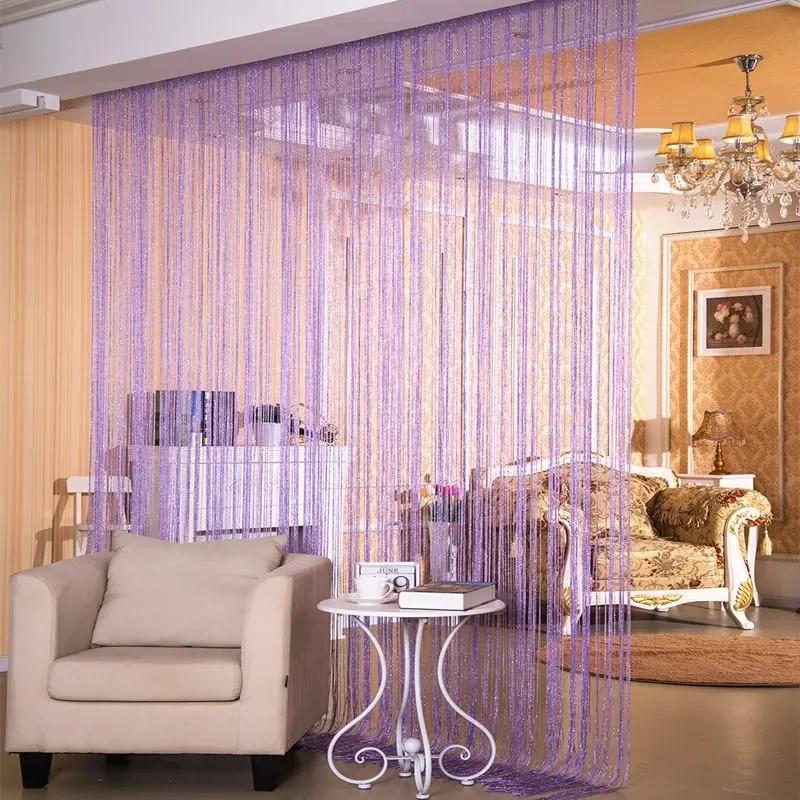 Partition Hanging Dilver Thread Curtain  - Stylish Window Screen - AllvueCo
