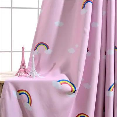 Rainbow Children Boys And Girls Bedroom Den Blackout Curtain Cloth - AllvueCo