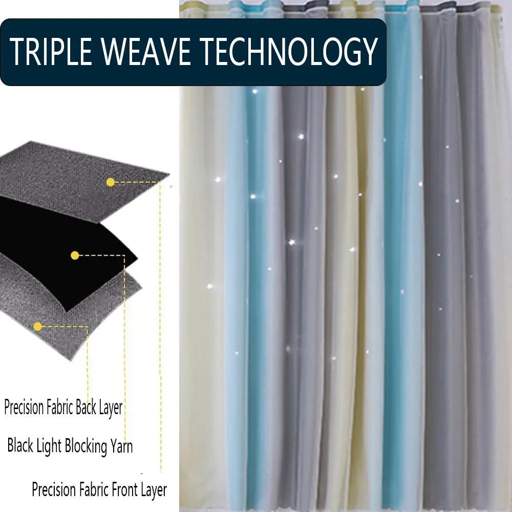 Easy Installation Curtains for Bedroom - Functional Window Treatments - AllvueCo