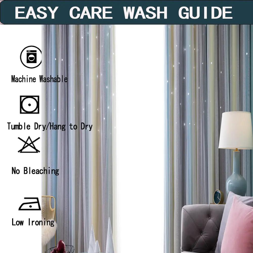 Easy Installation Curtains for Bedroom - Functional Window Treatments - AllvueCo