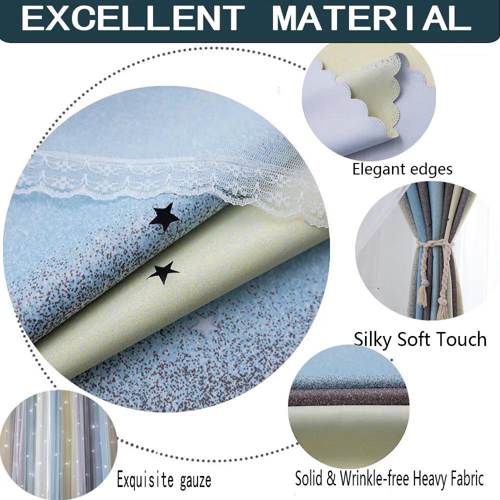 Easy Installation Curtains for Bedroom - Functional Window Treatments - AllvueCo