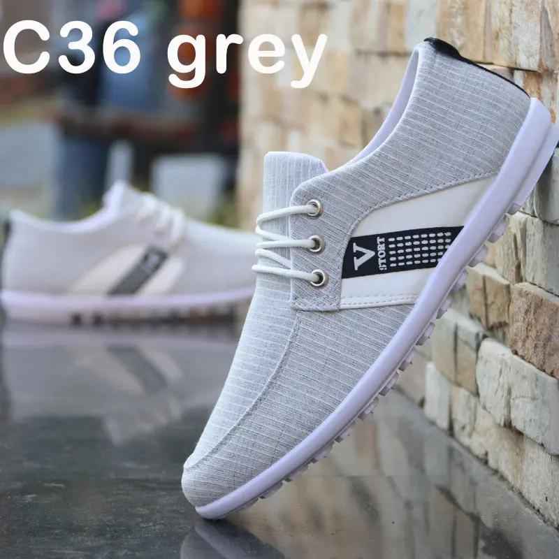 Men's Canvas Sports Shoes, Soft-soled Leisure Sneakers, Old Beijing Style