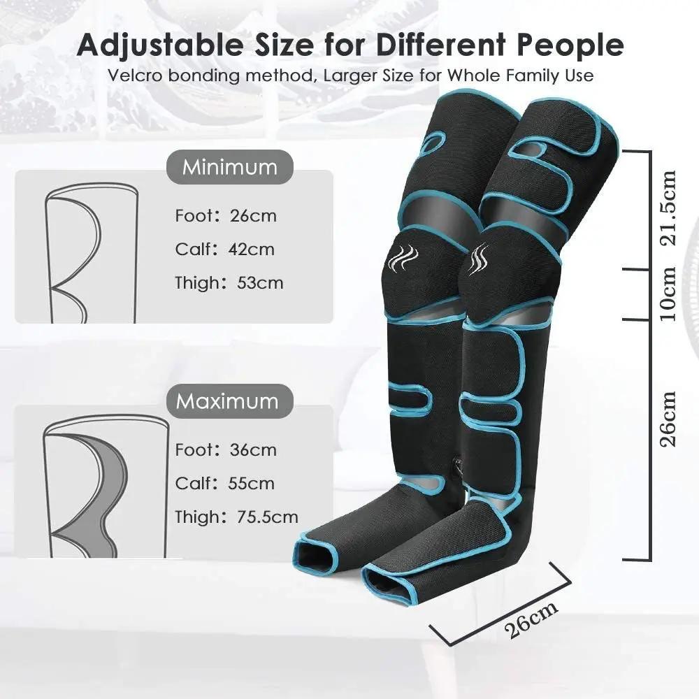 Pneumatic Leg Massager – Air Compression Therapy for Blood Circulation & Relaxation My Store