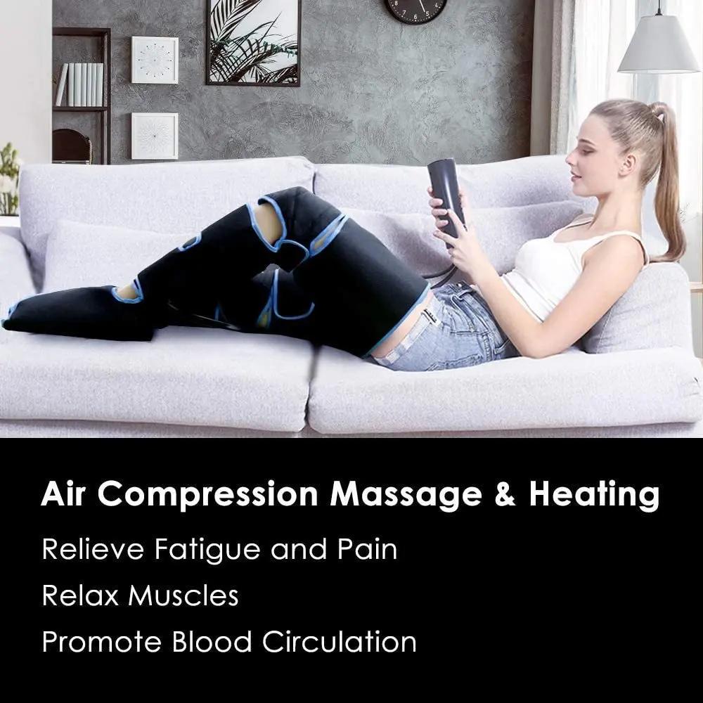 Pneumatic Leg Massager – Air Compression Therapy for Blood Circulation & Relaxation My Store