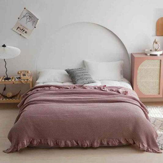 Nordic Nap Blanket for Comfortable Single and Double Air Conditioning Use