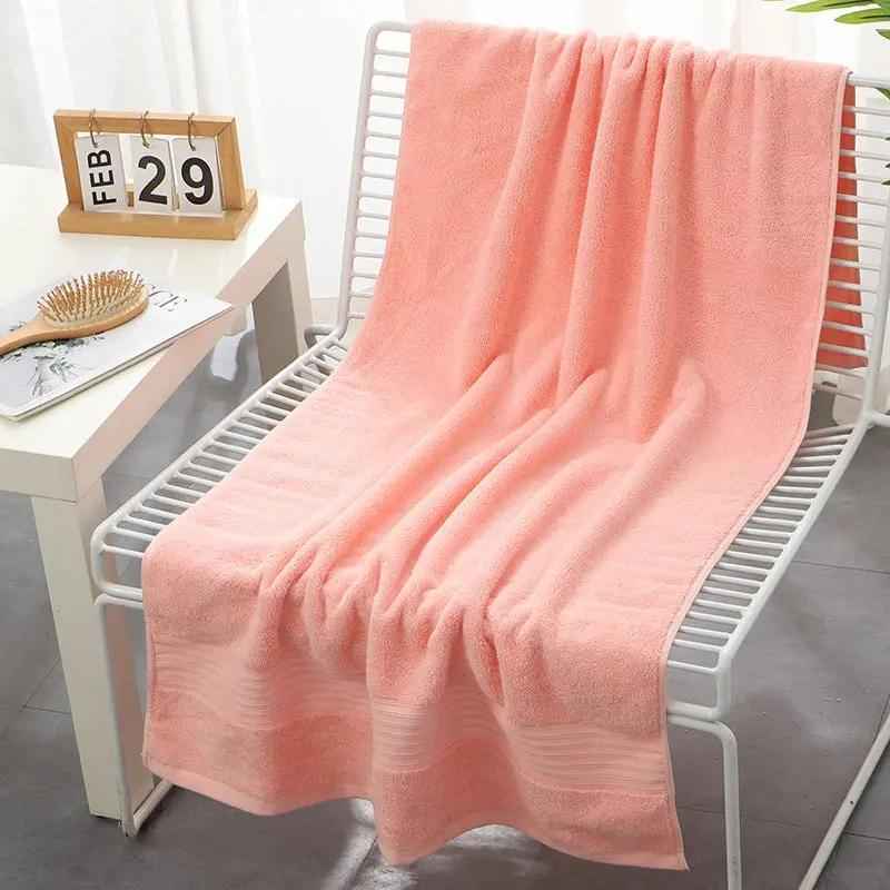 Pure Cotton Bath Towel - Thick Soft Absorbent 500g Towel