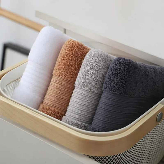 Pure Cotton Bath Towel - Thick Soft Absorbent 500g Towel