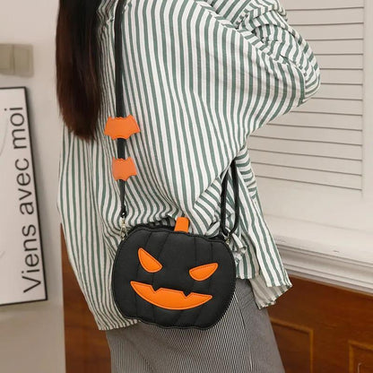 Funny Pumpkin Cartoon Shoulder Crossbody - AllvueCo