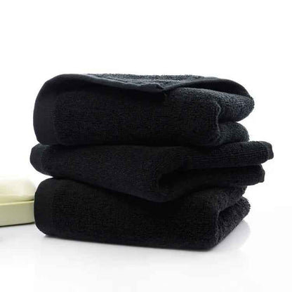 21 Strands of Durable and Stylish Black Cotton Towels