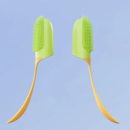 Dog Tooth Cleaning Brush - Silicone Finger Toothbrush for Pets - AllvueCo