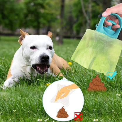 Portable Dog Poop Scooper - Sanitary Dog Waste Picker Upper - AllvueCo