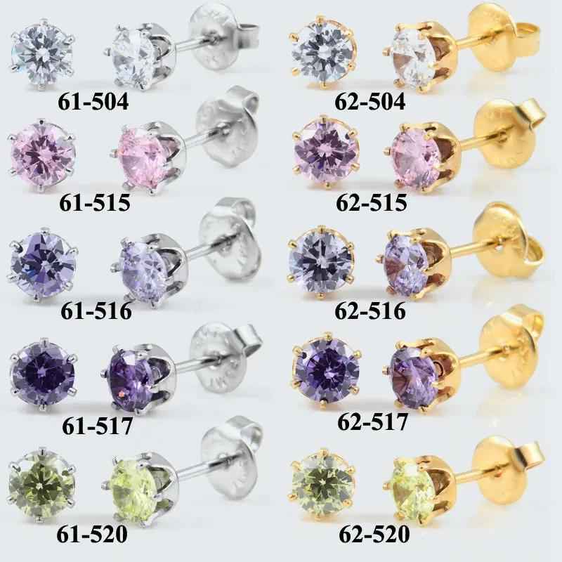 Disposable Ear Piercing Gun Tool with 316 Titanium Steel for Low Pain