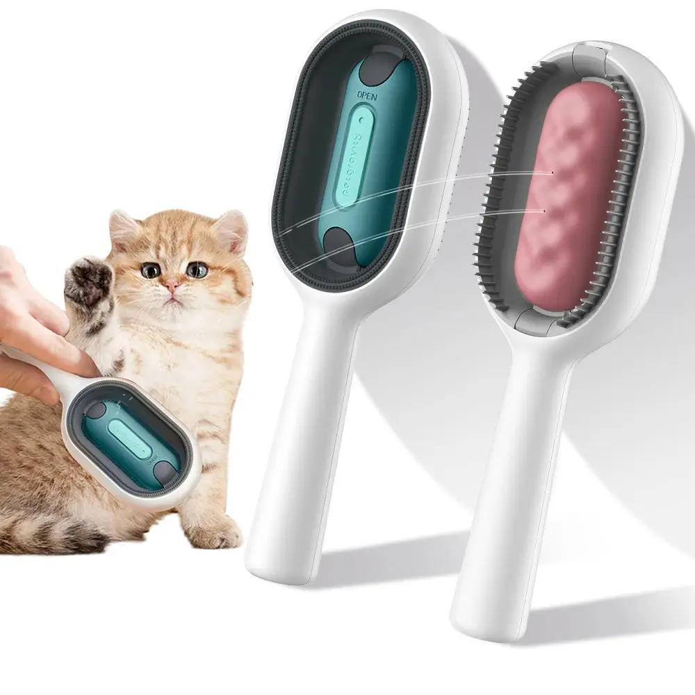 Cat Hair Brush with Water - 4-in-1 Grooming Tool for Cats - AllvueCo
