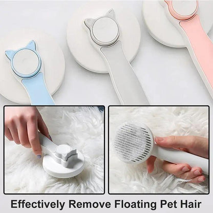 Pet Self Cleaning Cat Brushes - Cat Grooming Brush for Dogs & Cats - AllvueCo