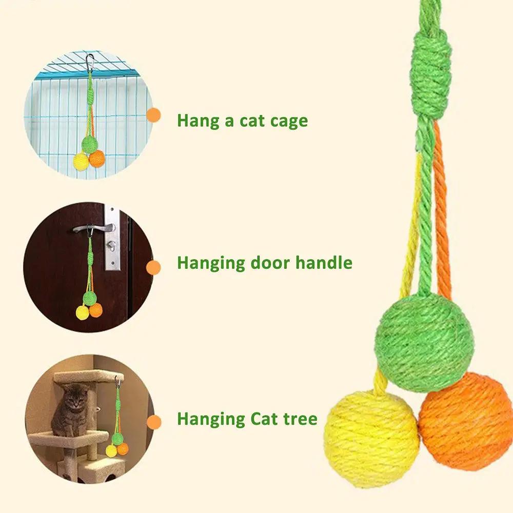 Cat Scratcher Ball - Chewable Interactive Toy for Kittens - AllvueCo