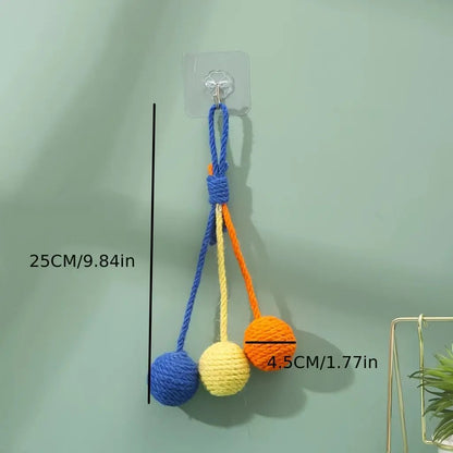 Cat Scratcher Ball - Chewable Interactive Toy for Kittens - AllvueCo