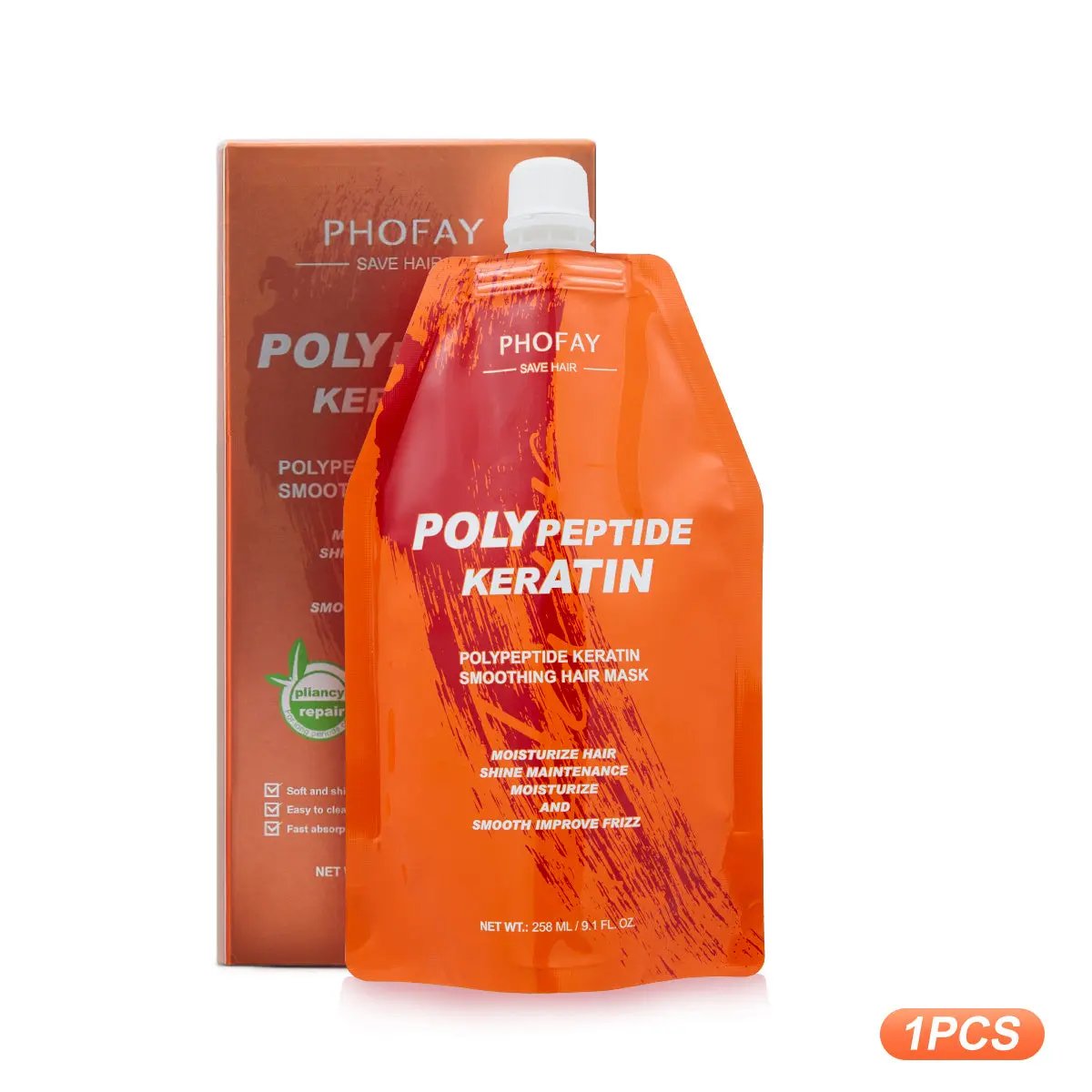 Phofay Poly Keratin Burnt Hair Restoration Cream - Hair Repair Treatment - AllvueCo