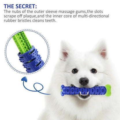 Dog Chew Toy Toothbrush Pets Molar Tooth Cleaning Brushing S | Electronic Learning Toys - AllvueCo
