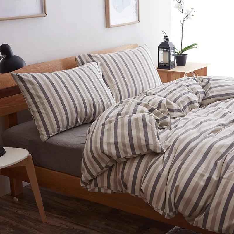 Pure Cotton Bed Sheet Set - Quality Four-Piece Bedding Collection