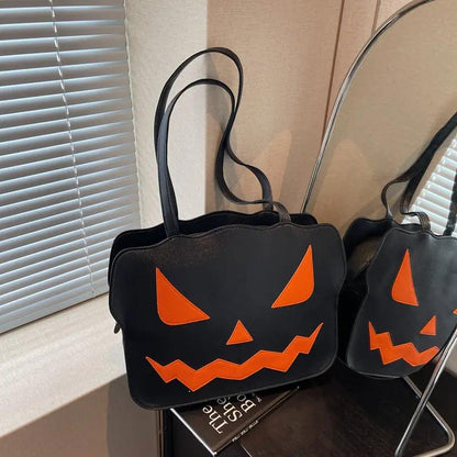 Women's Fashion Halloween Pumpkin Shoulder Messenger Bag | Luggage & Bags - AllvueCo