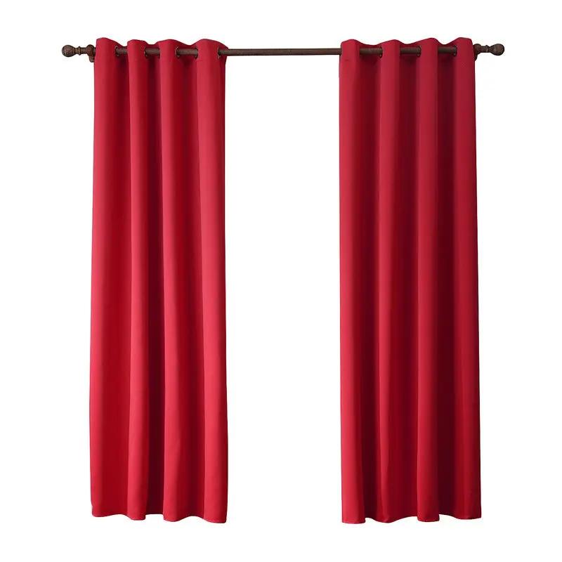 Curtain Bedroom Shade Cloth Single Piece - Stylish Window Treatment - AllvueCo