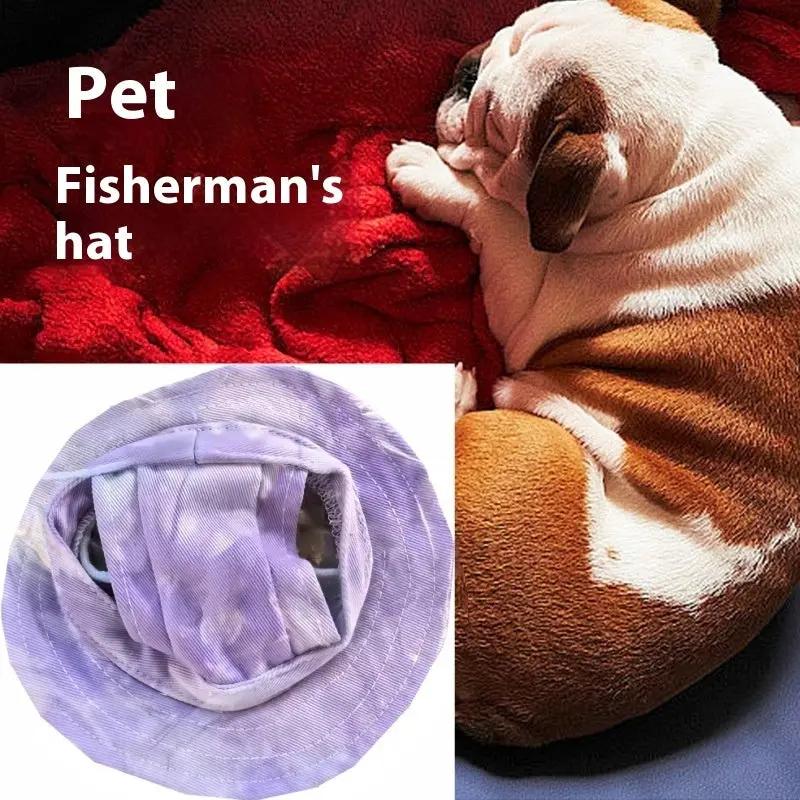 Breathable Summer Bucket Hat for Dogs & Cats – Lightweight & Wear-Resistant (S–L) - AllvueCo