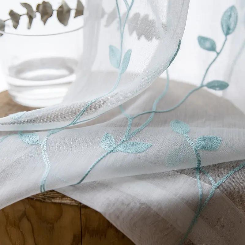 Gauze Curtain for Bedroom and Sitting Room - Rural Wind Design - AllvueCo