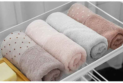 Thick Cotton Face Towel - Soft, Absorbent, and Quality Cotton Design