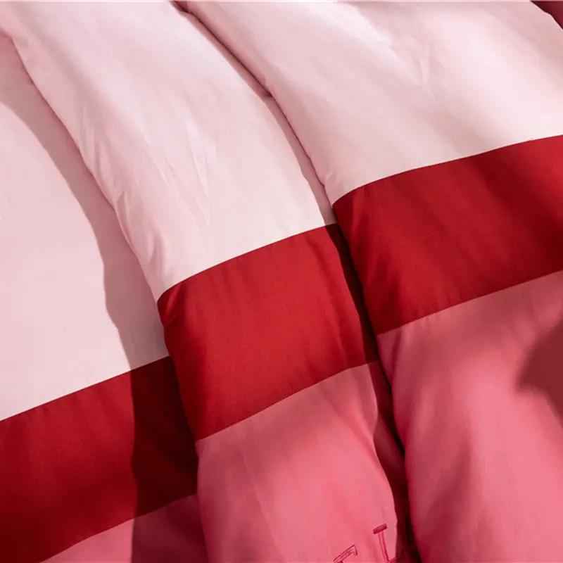 Solid Color Cotton Bed Skirt Set of Four - Premium Quality Cotton Bedding