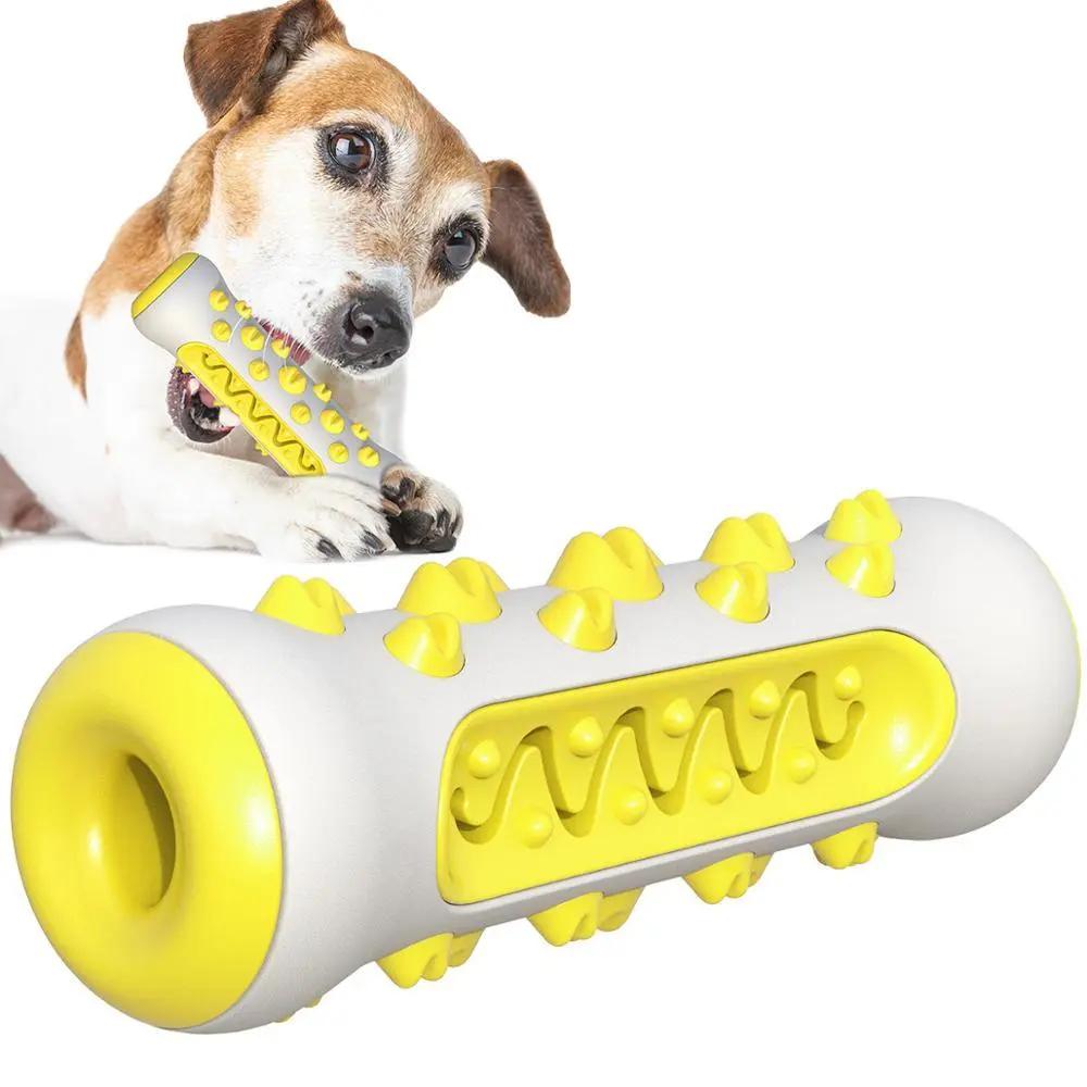 Dog Squeaky Toy For Aggressive Chewers, Tough Toothbrush Dog | Electronic Learning Toys - AllvueCo