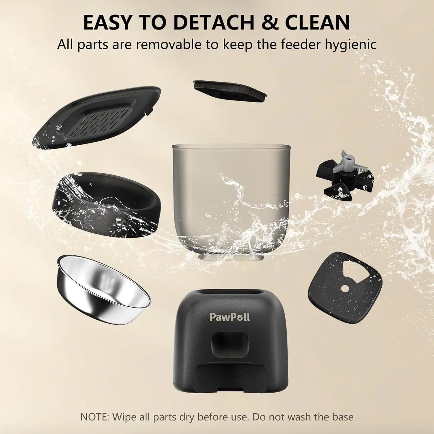 Smart Cat Feeding System – Dual Power Automatic Cat Feeder & Water Dispenser - AllvueCo