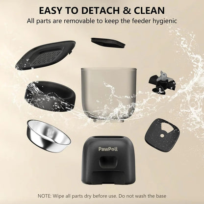 Smart Cat Feeding System – Dual Power Automatic Cat Feeder & Water Dispenser - AllvueCo