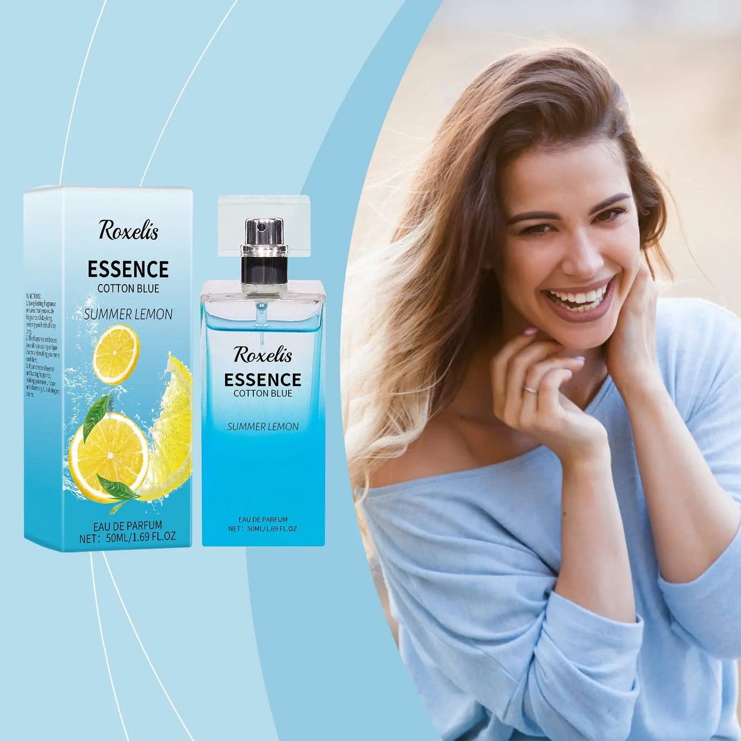 Summer Lemon Perfume – Fresh Citrus Fragrance for Women & Men (50ml) - AllvueCo