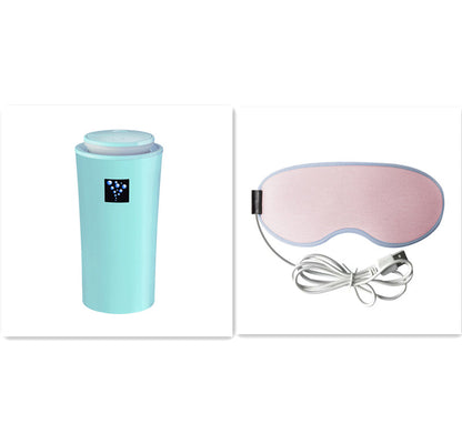 USB Car Humidifier & LED Aroma Diffuser – Portable Mini Air Freshener with Soft Night Light (260ml) AllvueCo