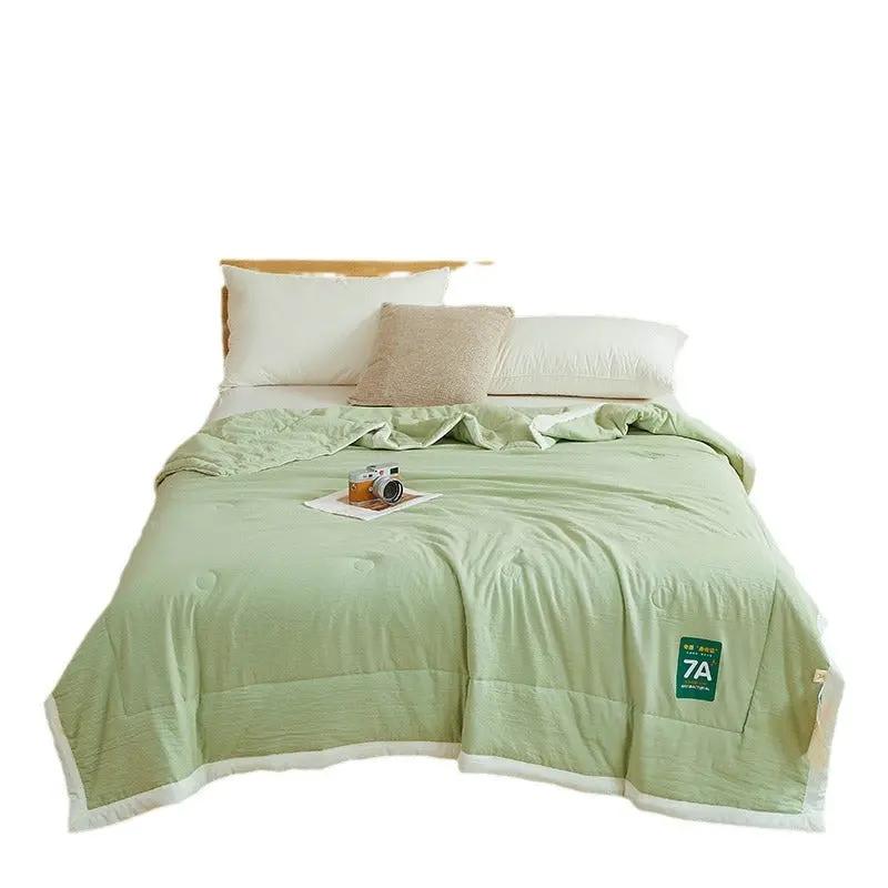 Antibacterial Raw Cotton Washable Summer Cool Quilt - Quality Bedding - AllvueCo